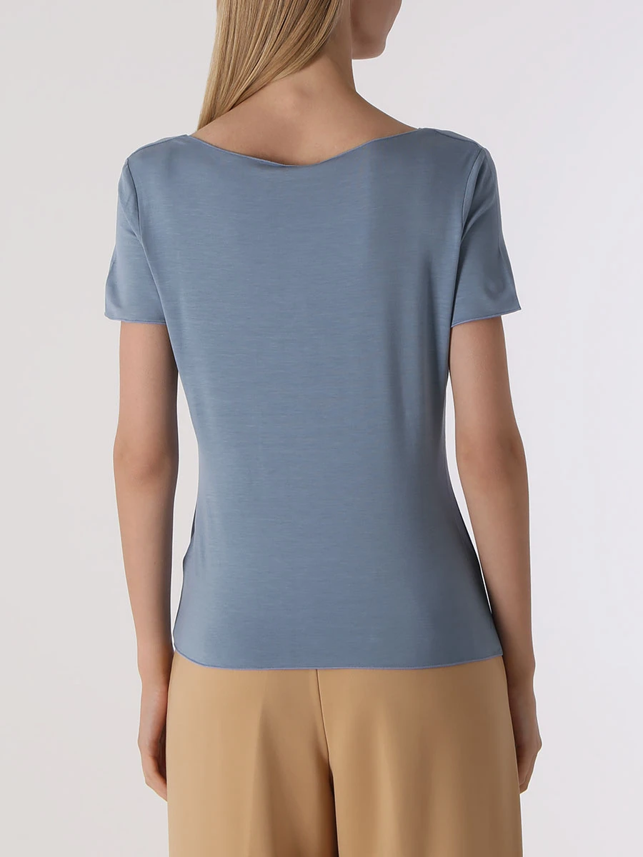 Футболка однотонная