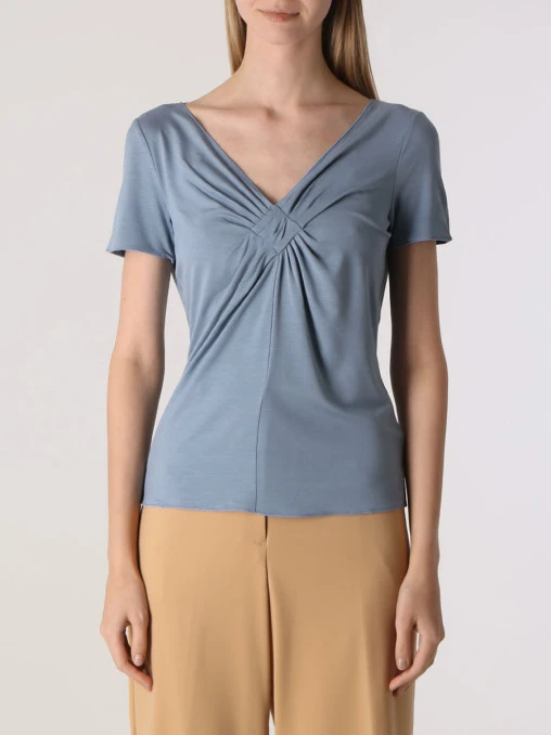 Футболка однотонная ARMANI COLLEZIONI