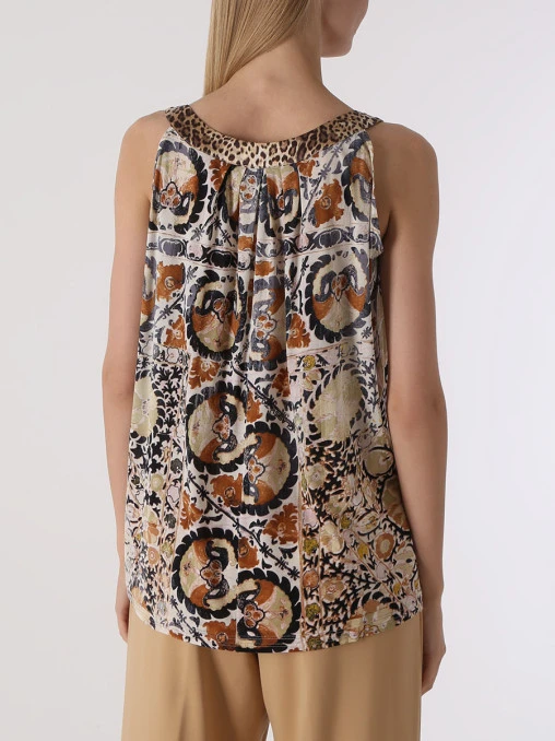 Топ с принтом JUST CAVALLI
