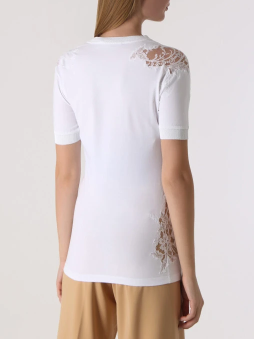 Футболка хлопковая ERMANNO SCERVINO