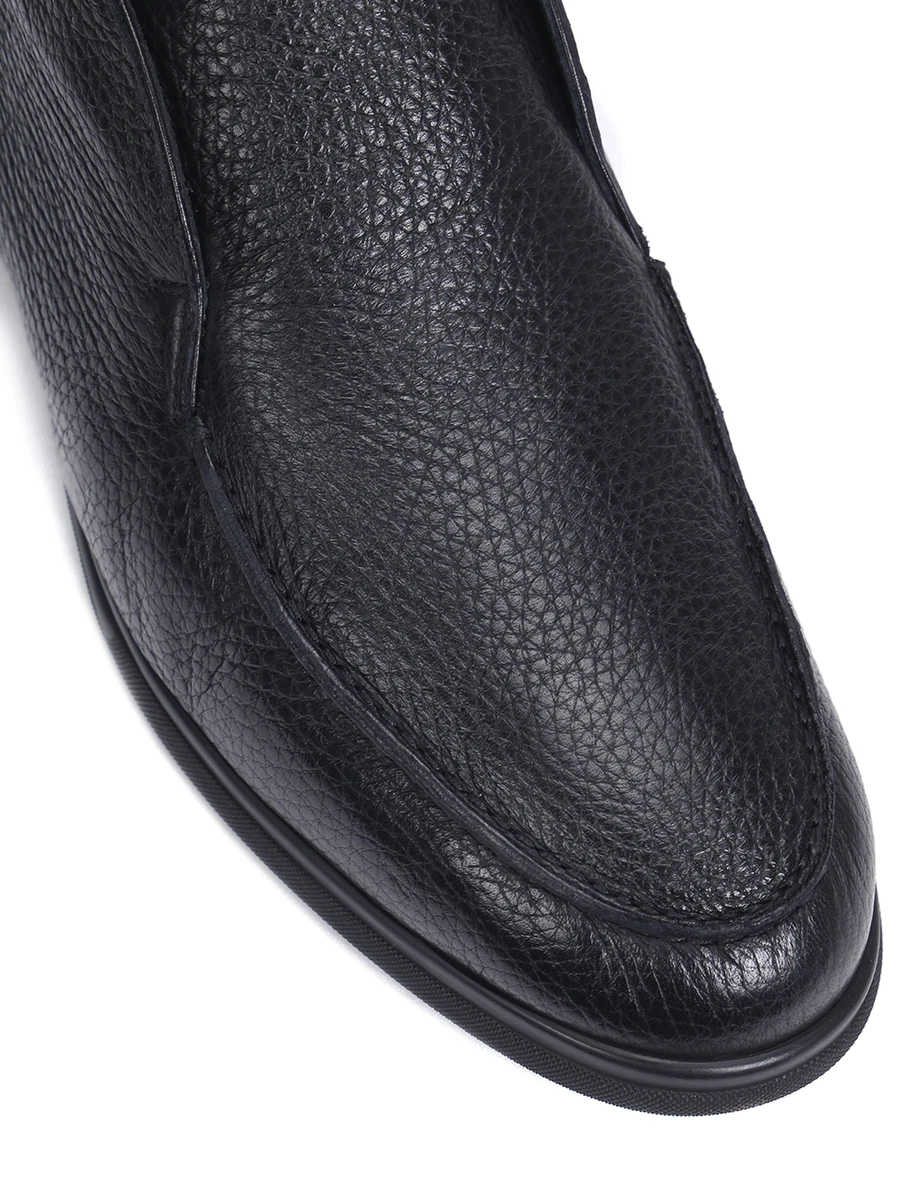 Ботинки кожаные на меху