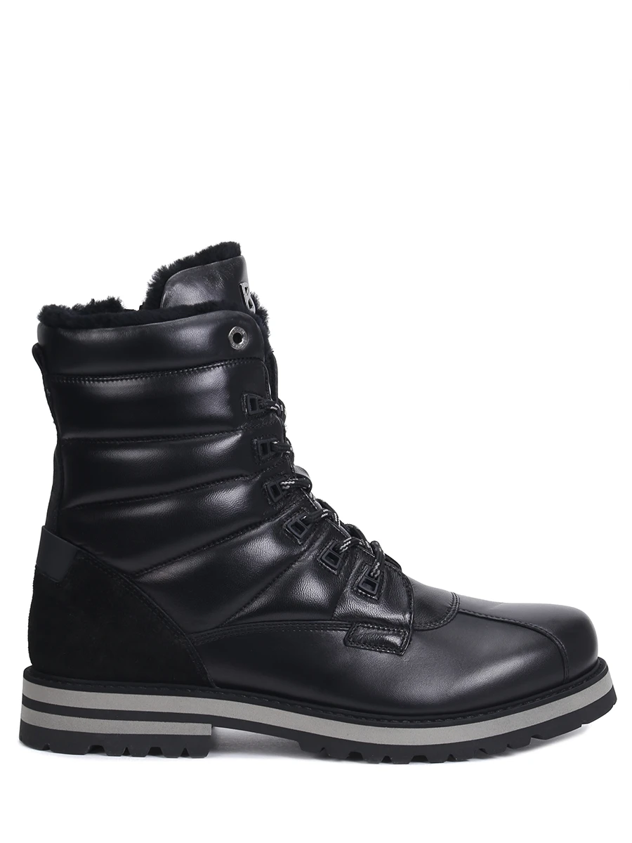 Ботинки кожаные на меху Courchevel