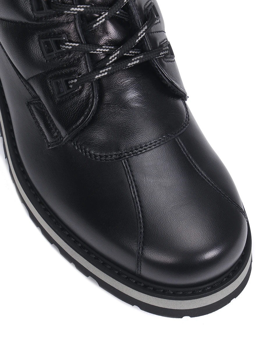 Ботинки кожаные на меху Courchevel