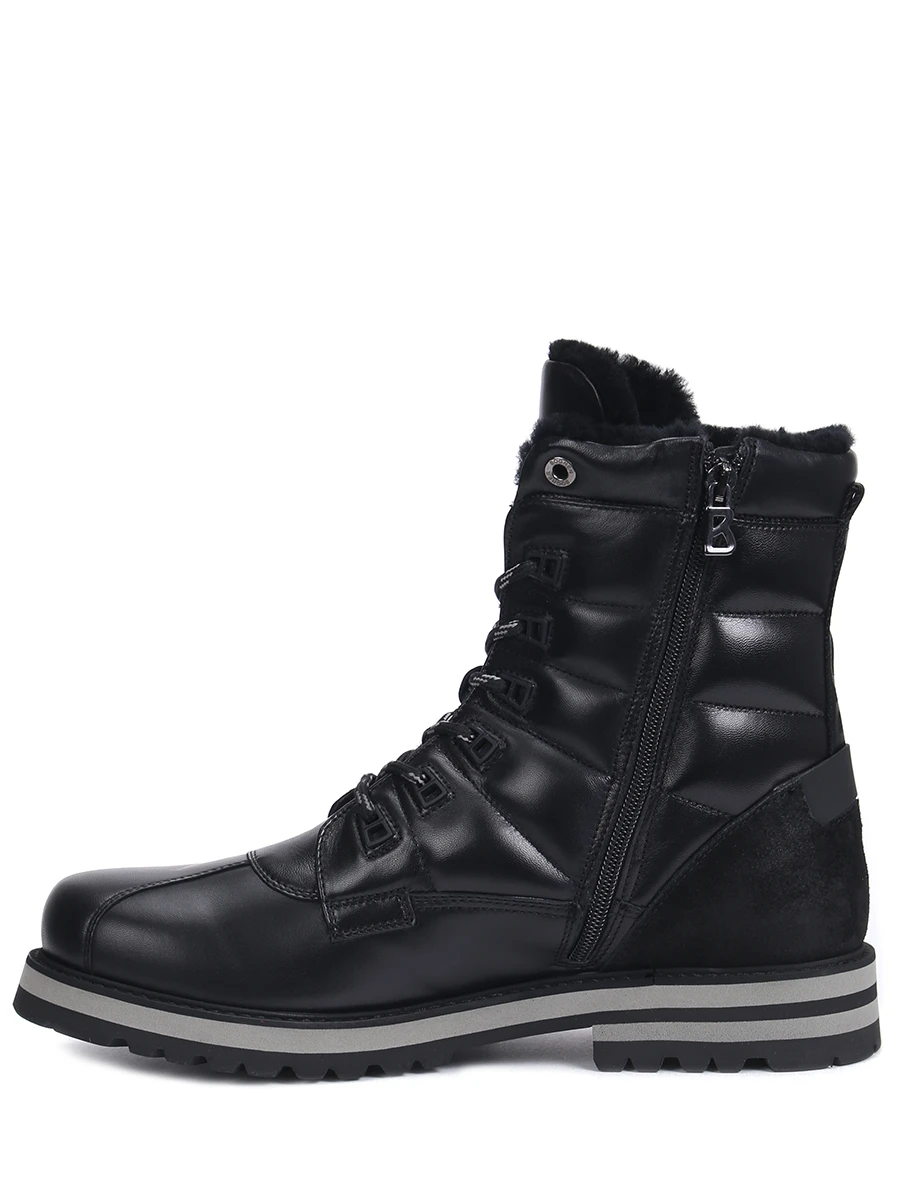 Ботинки кожаные на меху Courchevel