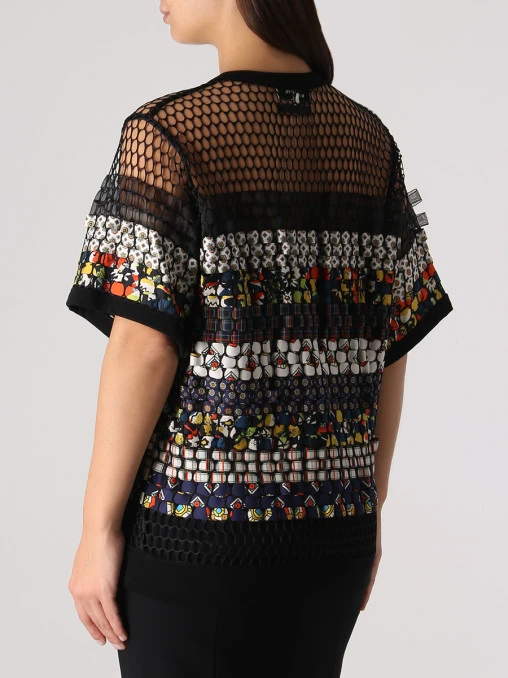 Топ разноцветный GAULTIER