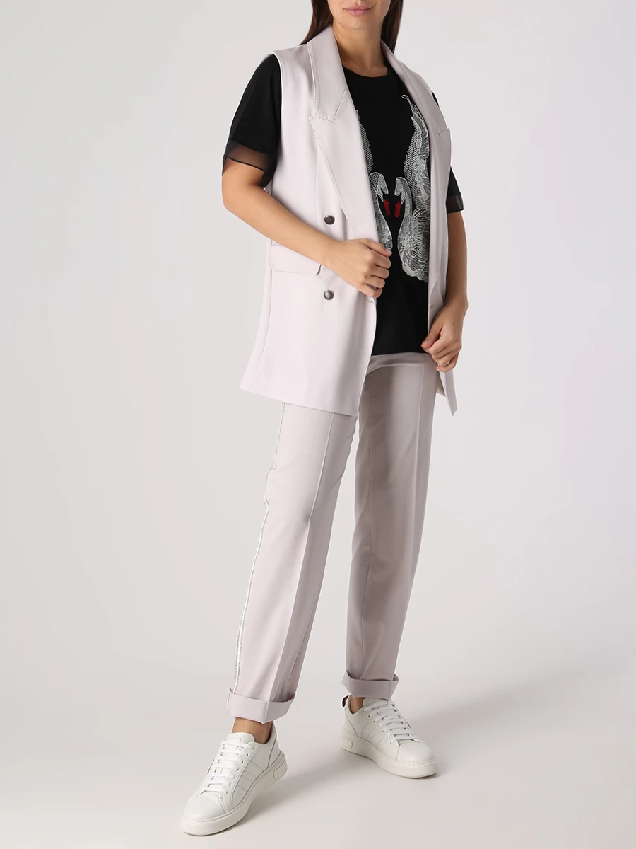 Футболка хлопковая с принтом