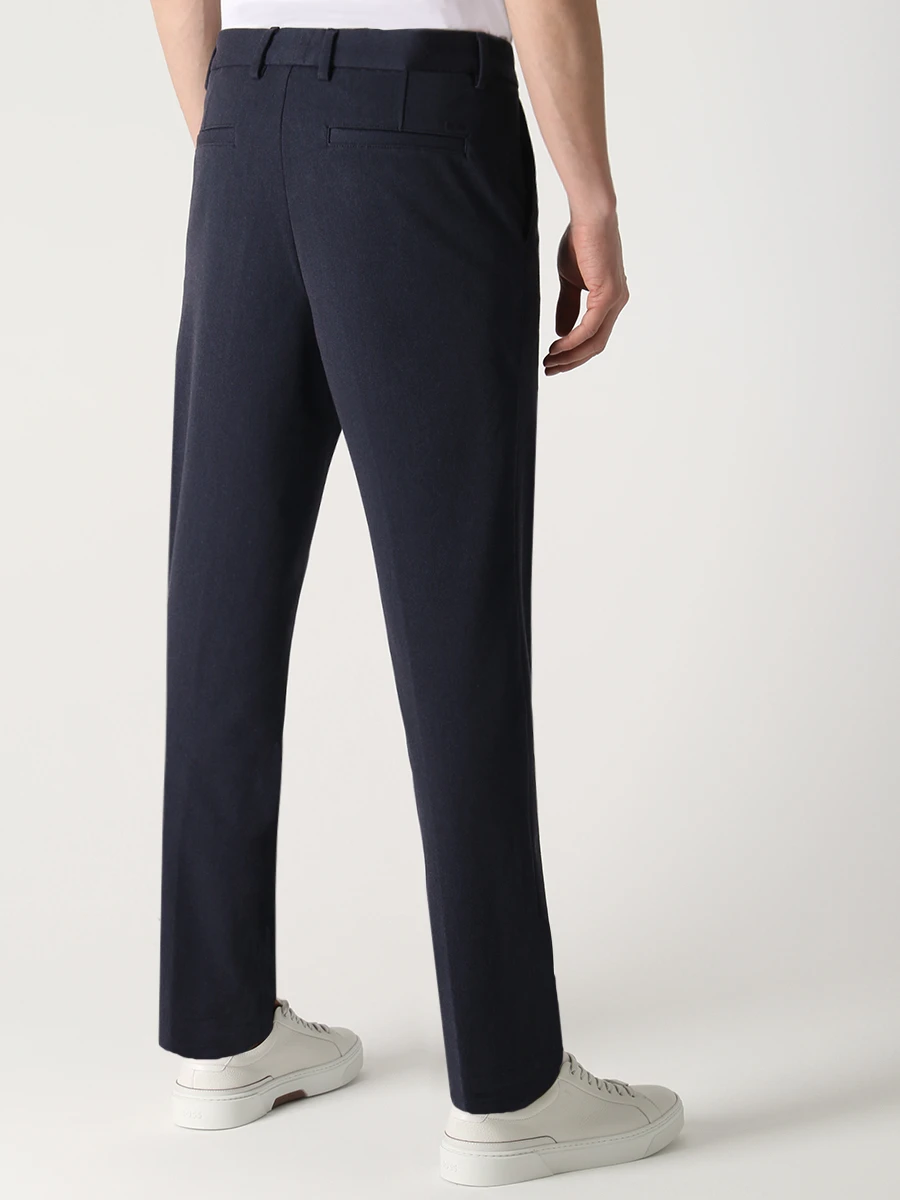 Брюки однотонные