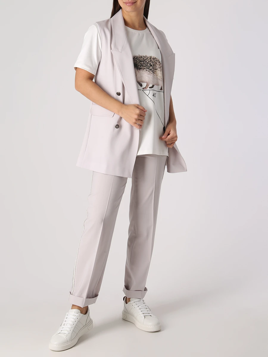 Футболка хлопковая с принтом