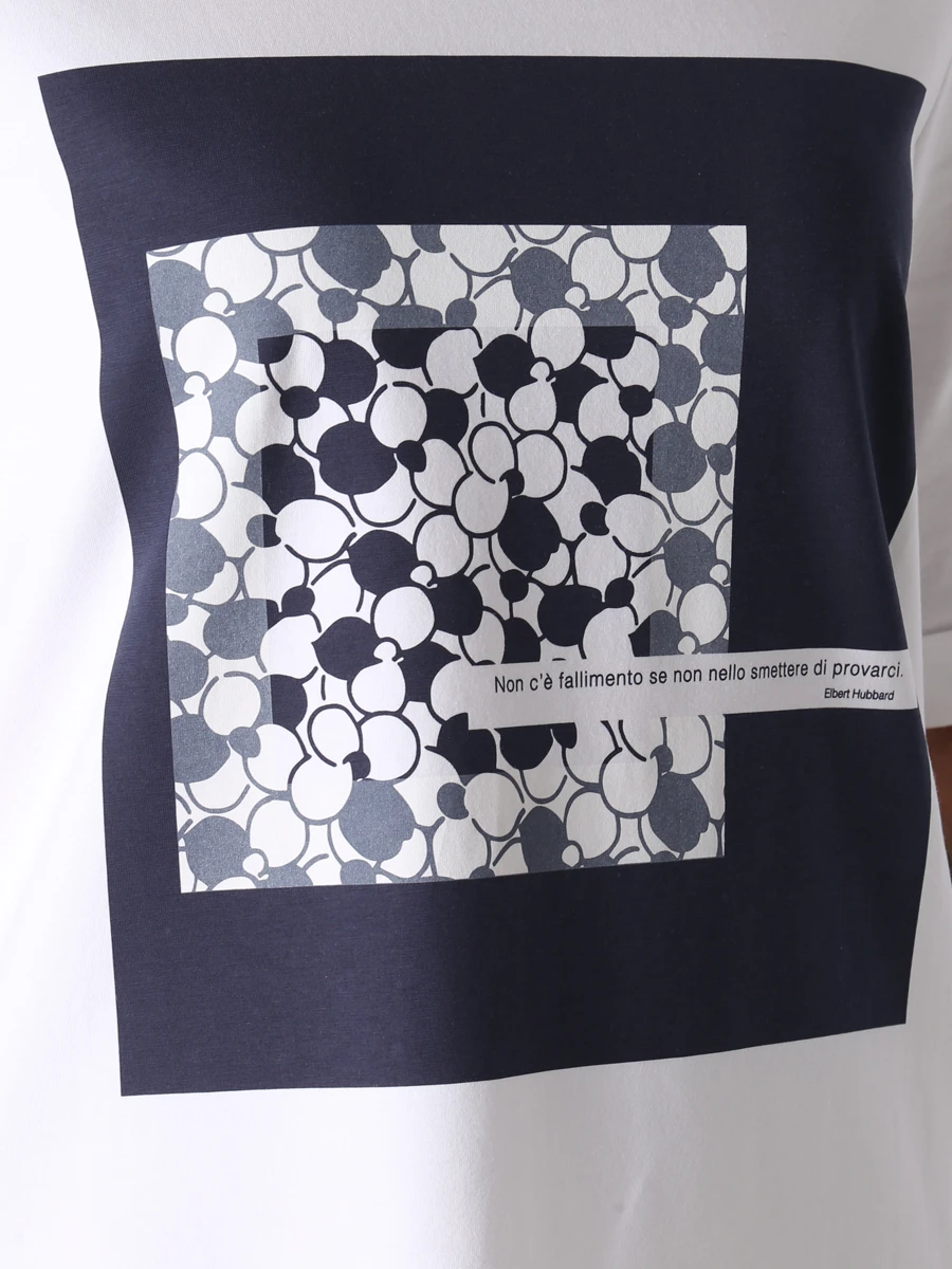 Футболка хлопковая с принтом