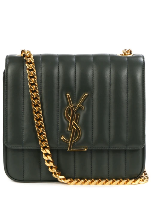 Сумка кожаная Vicky SAINT LAURENT