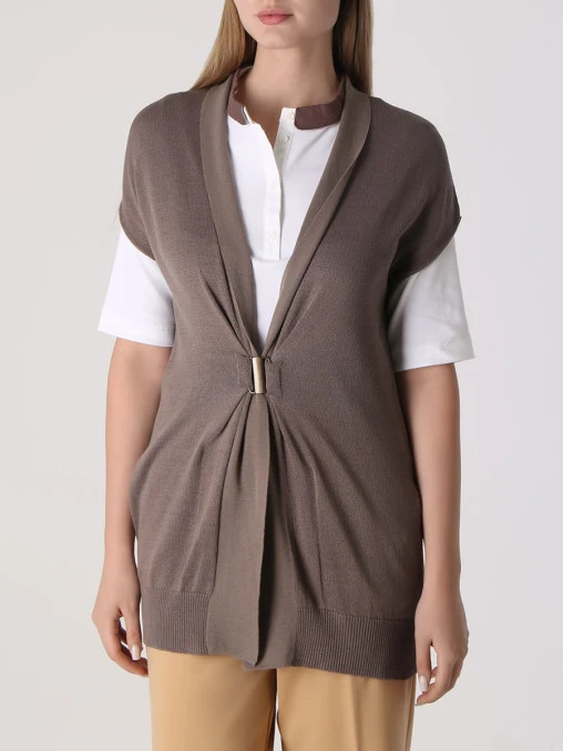 Жилет хлопковый BRUNELLO CUCINELLI
