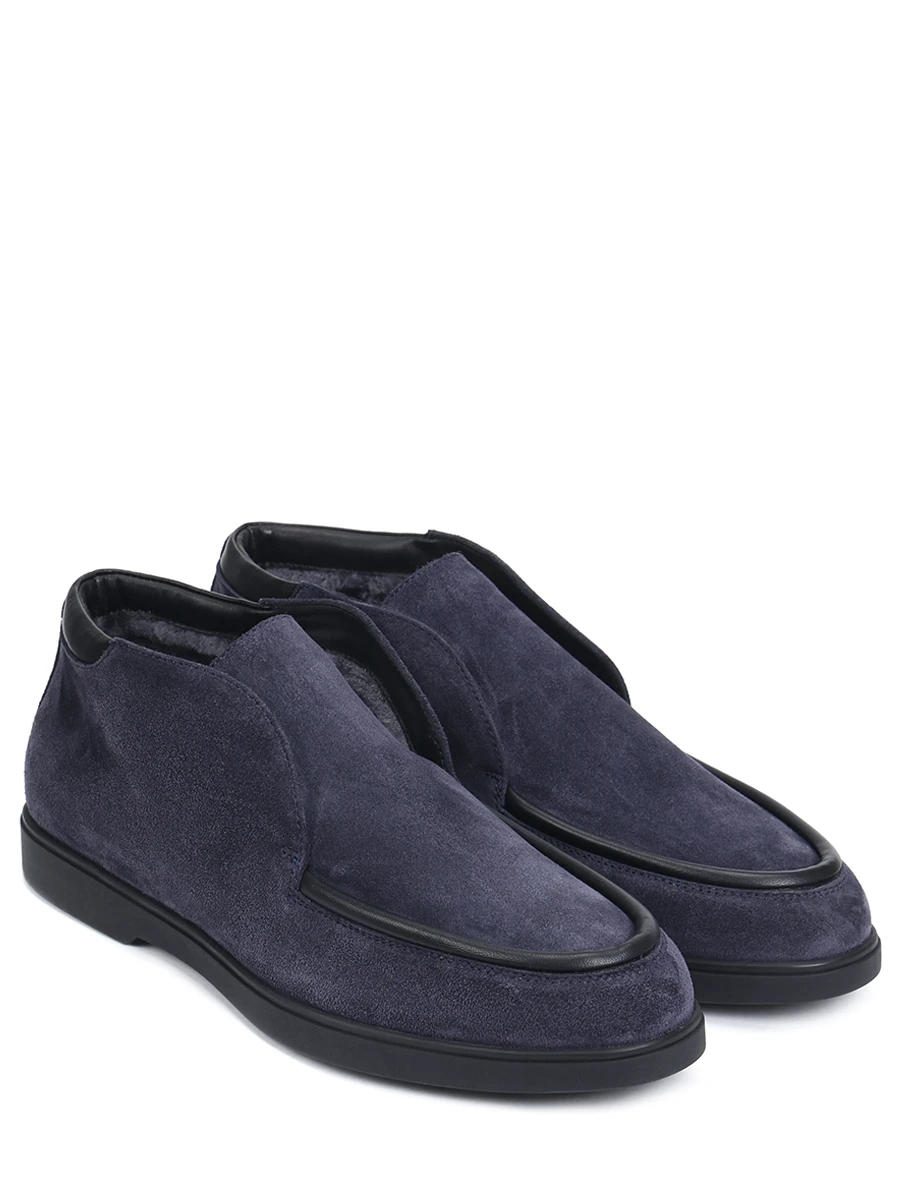 Ботинки замшевые на меху