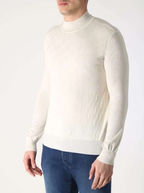Водолазка шерстяная BERTOLO LUXURY MENSWEAR