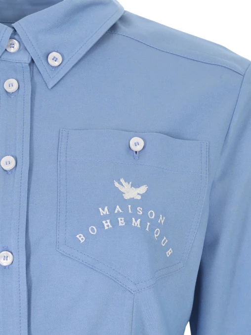 Рубашка из вискозы MAISON BOHEMIQUE