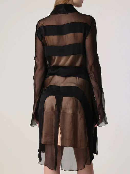 Платье шелковое ALBERTA FERRETTI