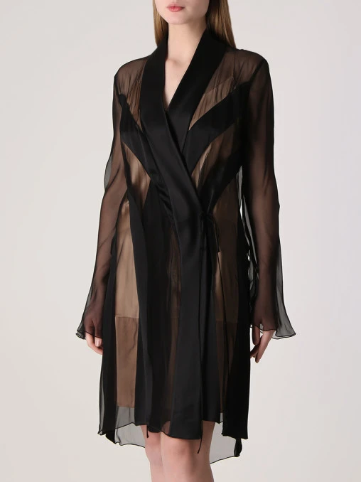 Платье шелковое ALBERTA FERRETTI