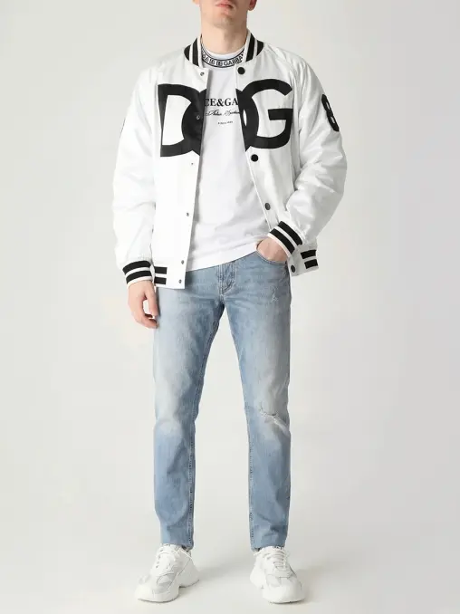 Джинсы Regular Fit хлопковые DOLCE & GABBANA