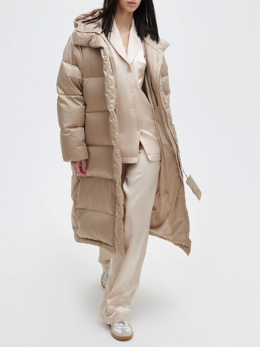 Пуховик стеганый