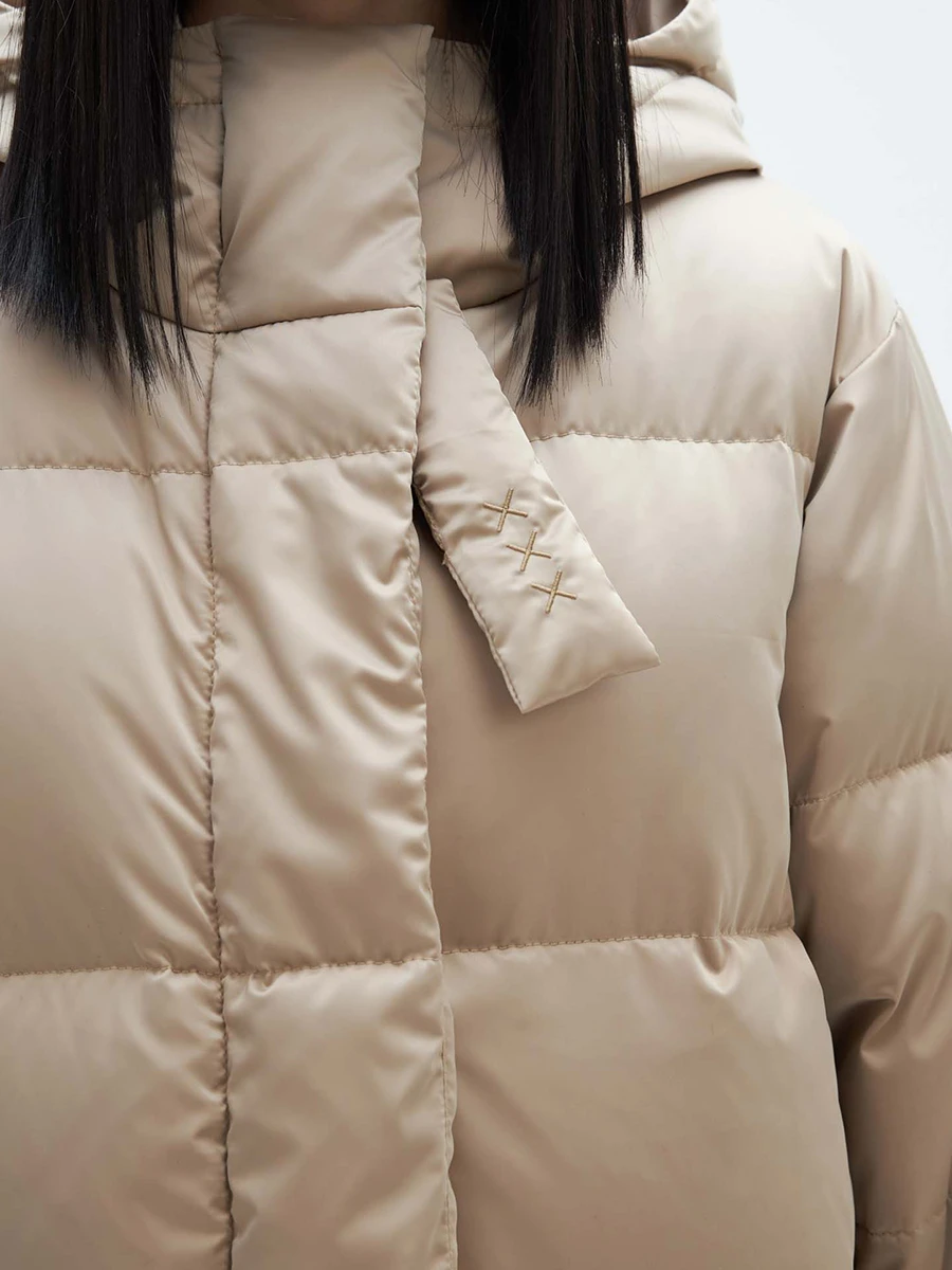 Пуховик стеганый