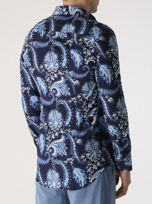 Рубашка Slim Fit хлопковая ETRO