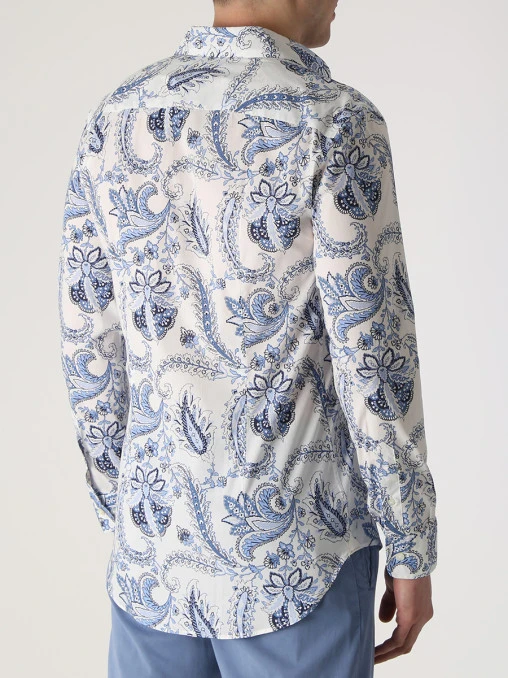 Рубашка Slim Fit хлопковая ETRO