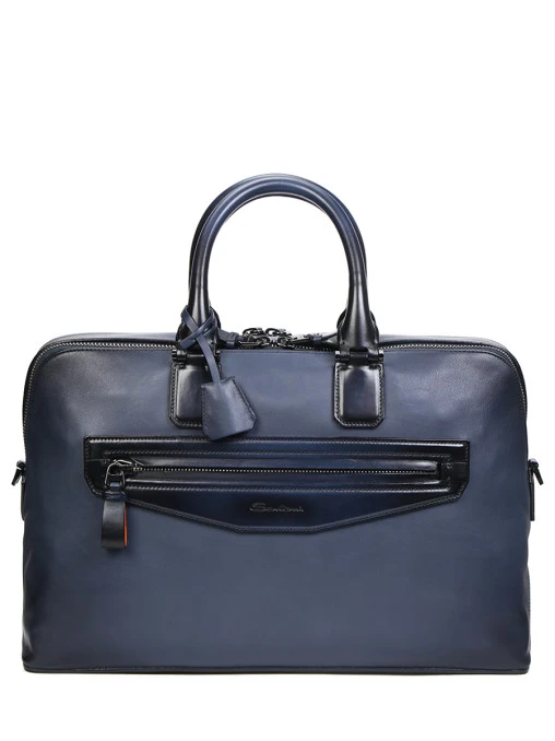 Сумка кожаная SANTONI