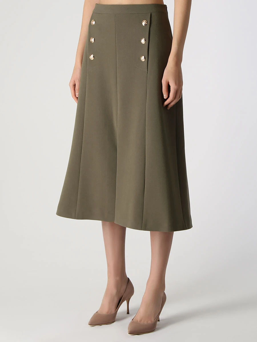 Юбка-годе хлопковая