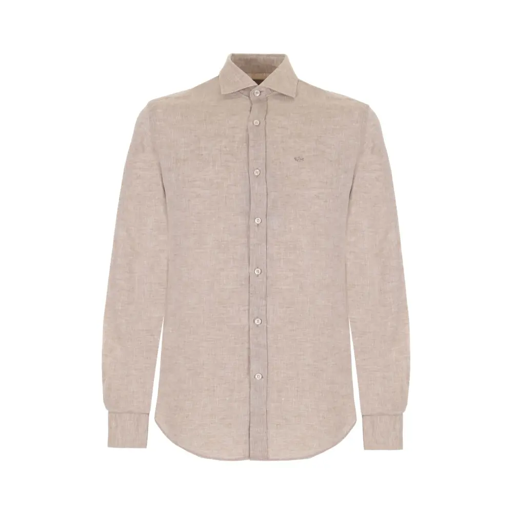 Рубашка Regular Fit льняная