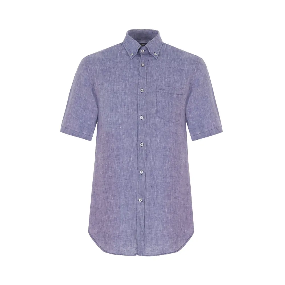 Рубашка Regular Fit льняная