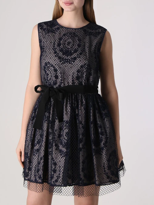 Платье из сетки RED VALENTINO