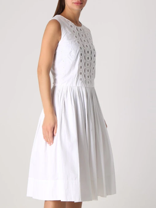 Платье хлопковое ERMANNO SCERVINO