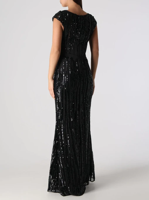Платье с пайетками TONY WARD