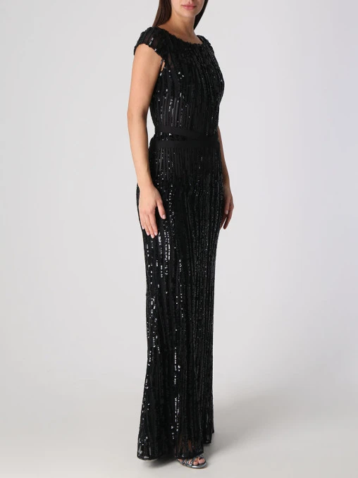Платье с пайетками TONY WARD