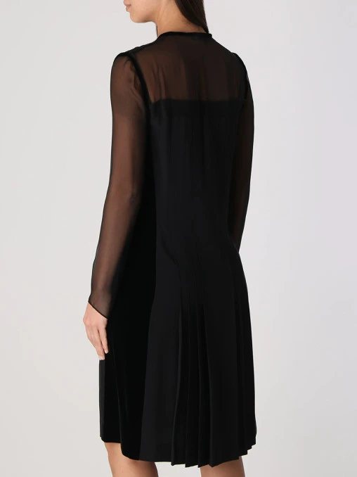 Платье шелковое ALBERTA FERRETTI