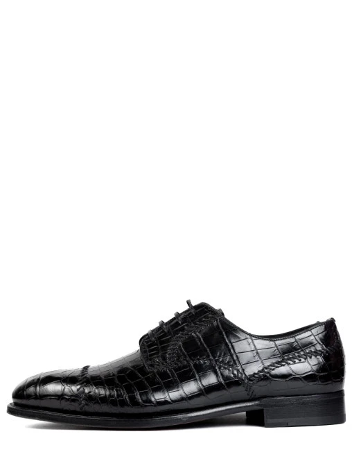 Дерби из кожи крокодила BRIONI