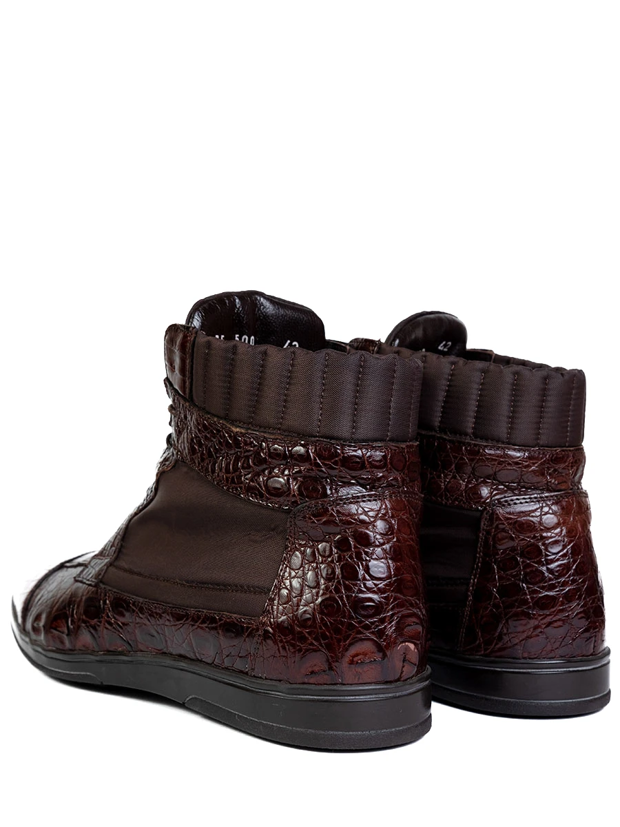 Ботинки комбинированные на меху