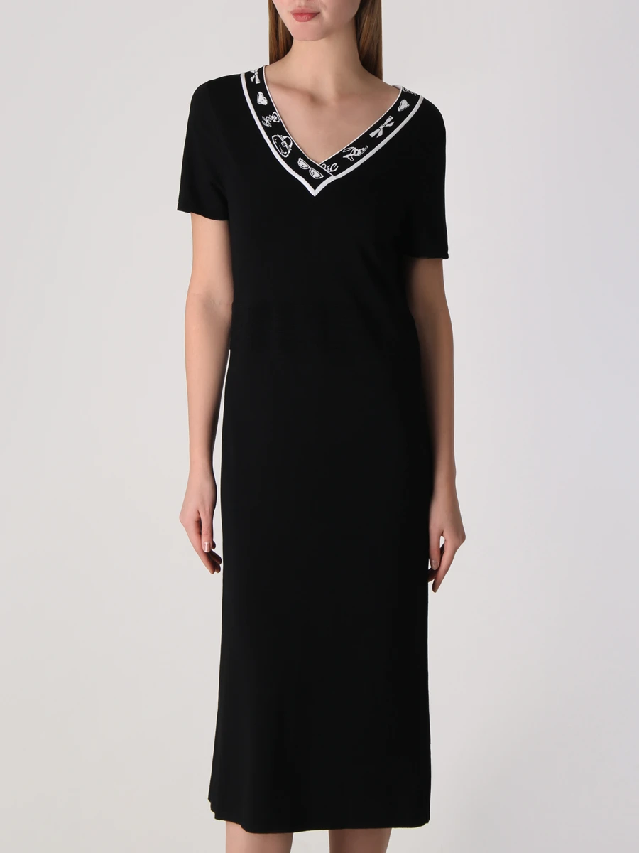 Платье из вискозы