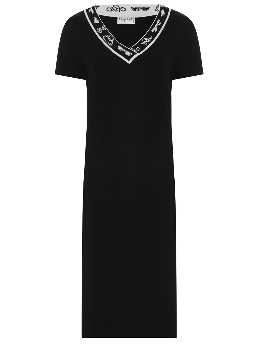 Платье из вискозы