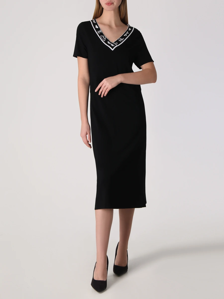 Платье из вискозы