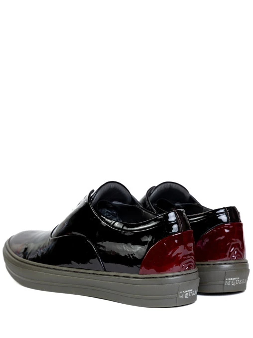 Кеды лакированные ALEXANDER MCQUEEN