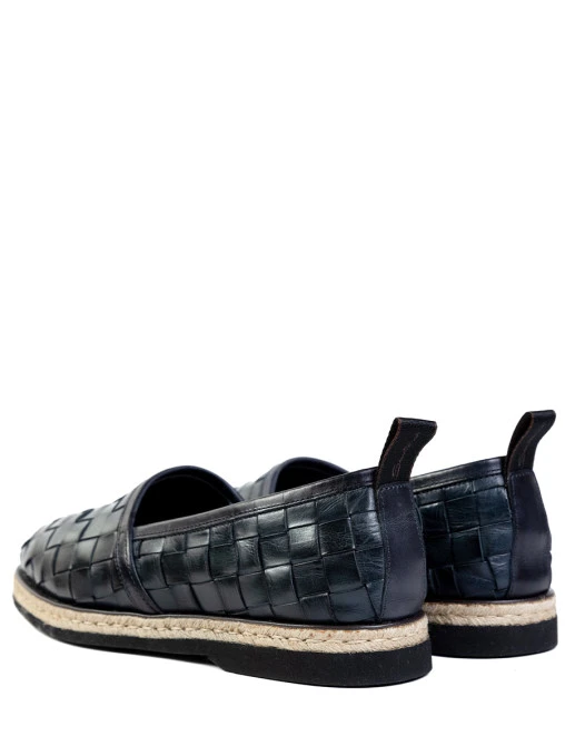 Эспадрильи кожаные SANTONI