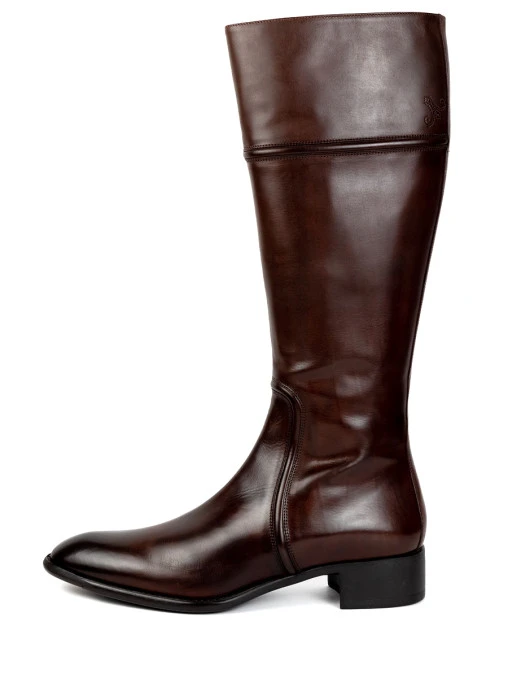 Сапоги кожаные SANTONI