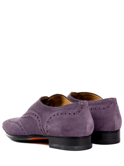 Оксфорды замшевые SANTONI