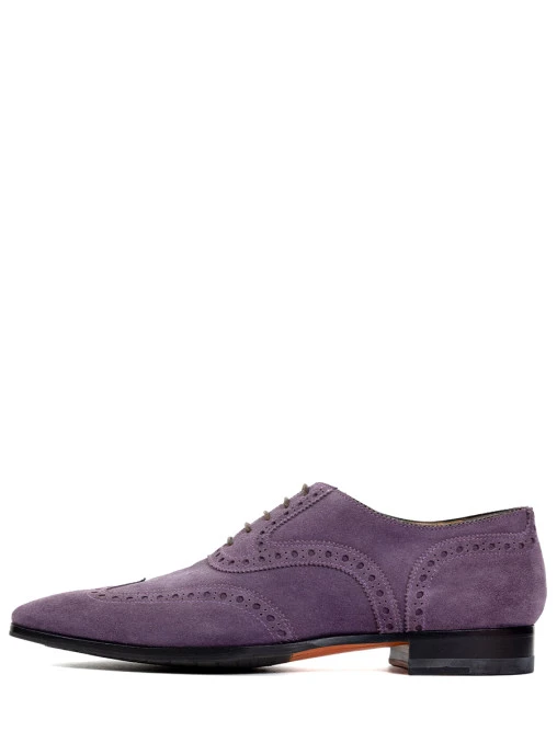 Оксфорды замшевые SANTONI