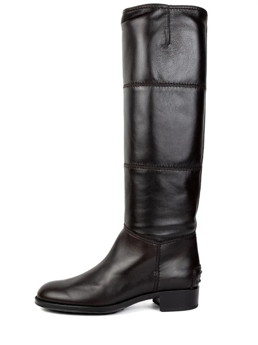 Сапоги кожаные TOD`S