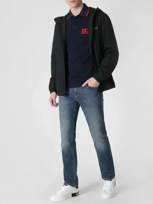 Поло хлопковое DOLCE & GABBANA