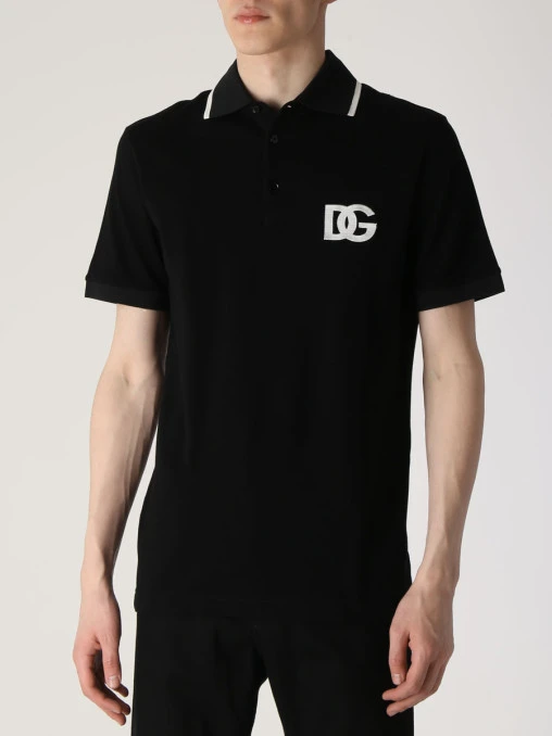 Поло хлопковое DOLCE & GABBANA