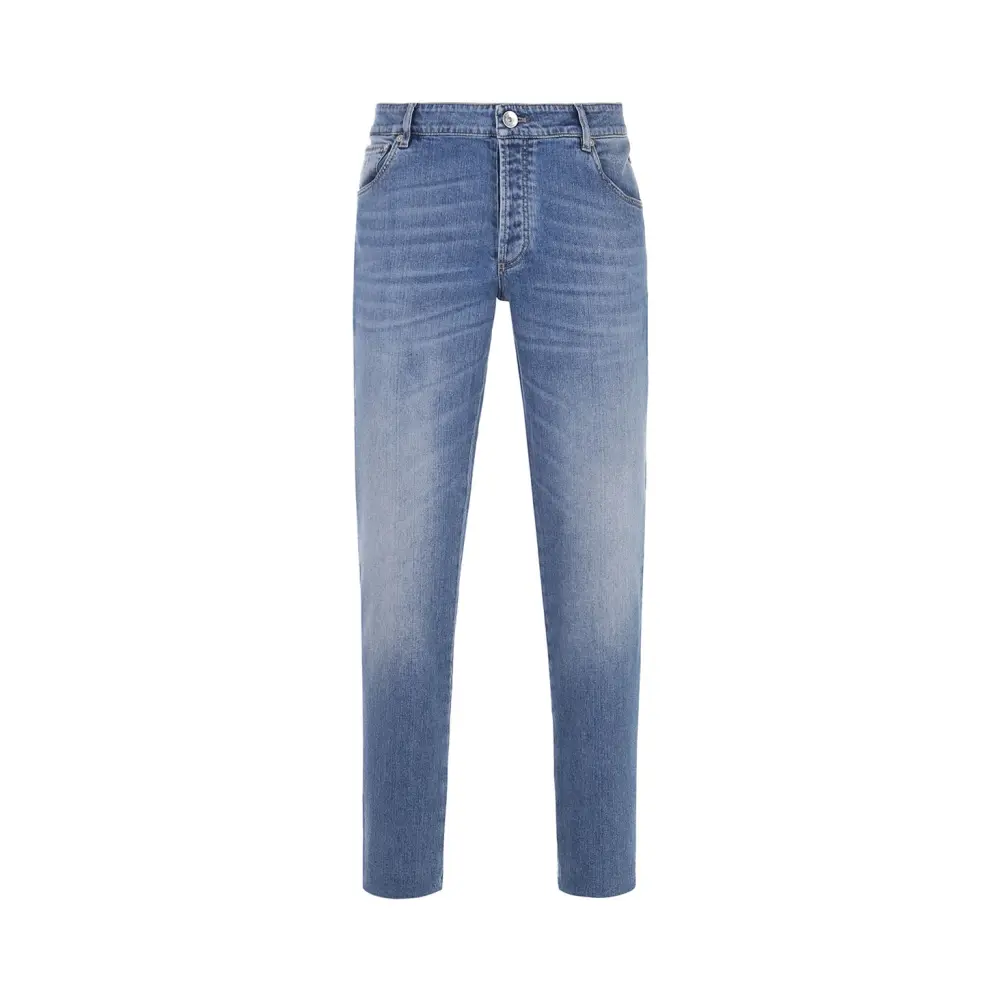 Джинсы Slim Fit хлопковые