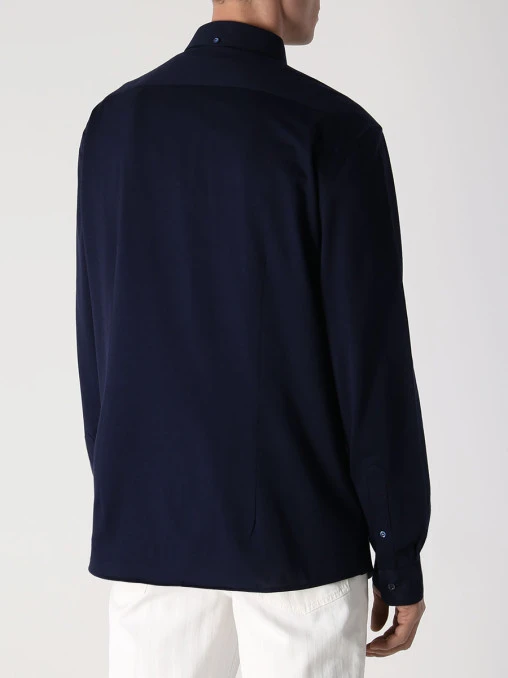 Рубашка Leisure Fit хлопковая BRUNELLO CUCINELLI