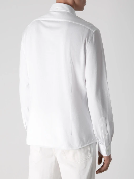 Рубашка Leisure Fit хлопковая BRUNELLO CUCINELLI